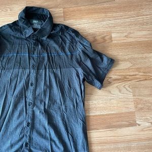 Alfani Polo Full Button Down Shirt